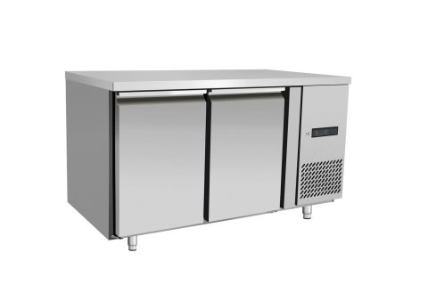 Stół chłodniczy 2-drzwiowy z agregatem bocznym, Arktic, Profi Line, GN 1/1, 230V/250W, 1360x700x(H)879mm