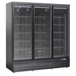 Szafa chłodnicza przeszklona Resto Quality DC1664BB | 1880x710x2003 mm | czarny | 1664 l Resto Quality
