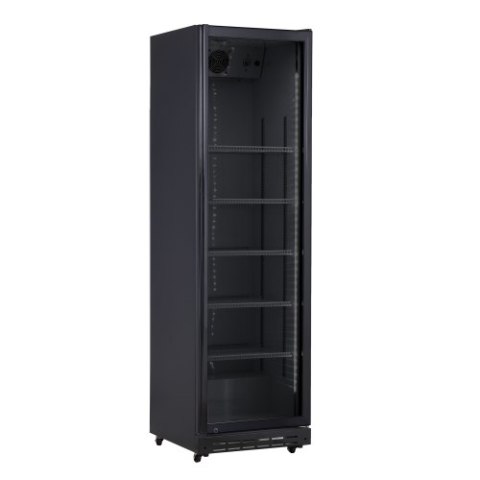 Szafa chłodnicza przeszklona Resto Quality DC430BD | 577x573x1987 mm | czarny | 392 l Resto Quality