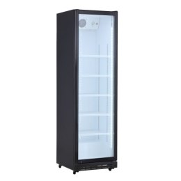 Szafa chłodnicza przeszklona Resto Quality DC430BWD | 577x573x1987 mm | czarny (wnętrze białe) | 392 l Resto Quality