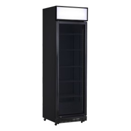 Szafa chłodnicza przeszklona Resto Quality DCC420BD | 577x580x1980 mm | czarny | 386 l Resto Quality