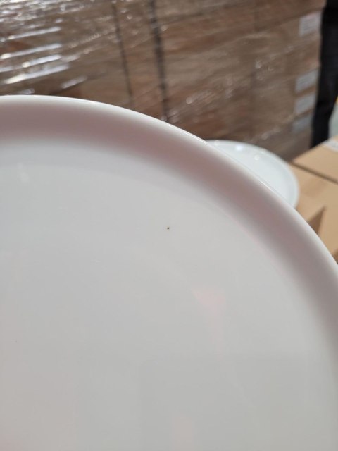 Talerz do pizzy, HENDI, Produkt drugiego gatunku, biały, 12 szt