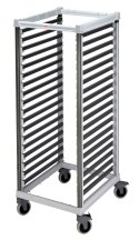 Wózek Camshelving do transportu pojemników, 18 × GN 2/1, Cambro, 835x645x(H)171mm