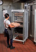 Wózek Camshelving do transportu pojemników, 18 × GN 2/1, Cambro, 835x645x(H)171mm