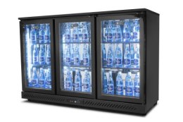 Barowa szafa chłodnicza | chłodziarka podblatowa RQ-320SC | 282 l | 3-drzwiowa | drzwi przesuwne | 1350x540x840 mm Resto Quality