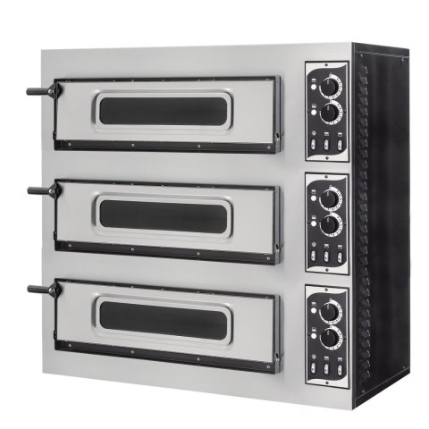 Piec do pizzy 3-stopniowy Basic 3/50 Glass and Light, Prismafood, 400V/1200W, 915x690x(H)900mm