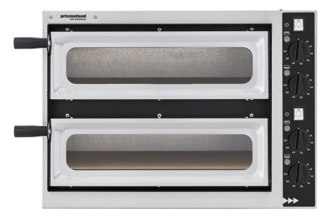 Piec do pizzy Basic 2/40 Vetro, Prismafood, 230V/2400W, 615x500x(H)430mm