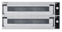 Piec do pizzy Trays 66L Glass, Prismafood, 400V/20400W, 1500x1080x(H)745mm