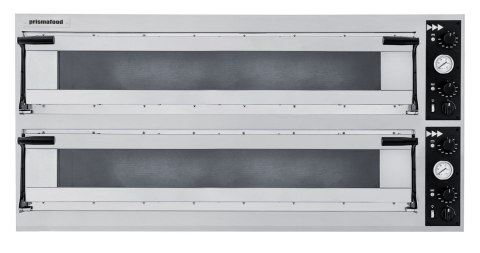 Piec do pizzy Trays 66L Glass, Prismafood, 400V/20400W, 1500x1080x(H)745mm