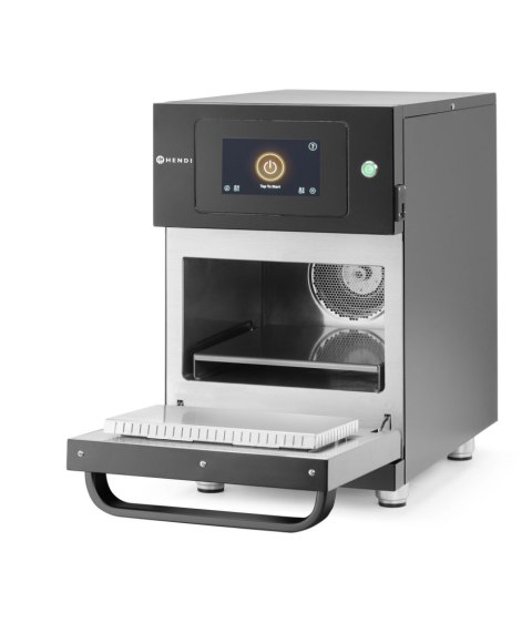 Piec konwekcyjno-mikrofalowy CombiTurbo , HENDI, czarny, 230V/3500W, 380x663x(H)619mm