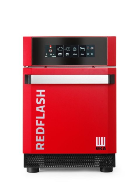 Piec konwekcyjno-mikrofalowy REDFLASH, Tecnoeka, czerwony, 230V/3680W, 420x632x(H)630mm