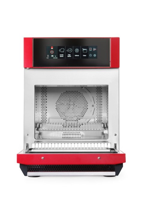 Piec konwekcyjno-mikrofalowy REDFLASH, Tecnoeka, czerwony, 230V/3680W, 420x632x(H)630mm