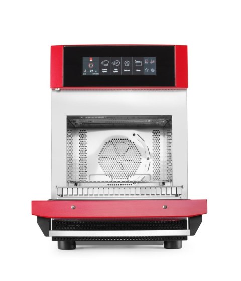 Piec konwekcyjno-mikrofalowy REDFLASH, Tecnoeka, czerwony, 230V/3680W, 420x632x(H)630mm
