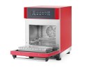 Piec konwekcyjno-mikrofalowy REDFLASH, Tecnoeka, czerwony, 230V/3680W, 420x632x(H)630mm