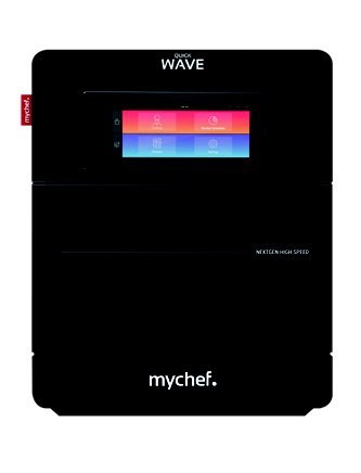 Piec konwekcyjny mikrofalowy | hybrydowy | dotykowy panel sterowania | 5,7 kW | 400V | 497x719x619 mm | QUICK WAVE 2XL BLACK Mychef.