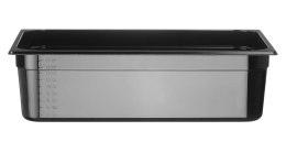 Pojemnik GN 1/1 COOL, HENDI, COOL, GN 1/1, 20L, czarny, 530x325x(H)150mm