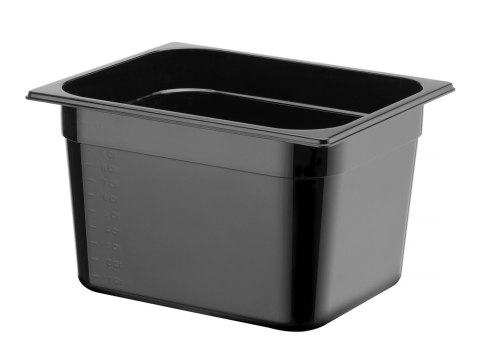 Pojemnik GN 1/2 COOL, HENDI, COOL, GN 1/2, 11,9L, czarny, 325x265x(H)200mm