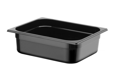 Pojemnik GN 1/2 COOL, HENDI, COOL, GN 1/2, 6,1L, czarny, 325x265x(H)100mm
