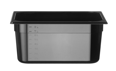 Pojemnik GN 1/2 COOL, HENDI, COOL, GN 1/2, 9L, czarny, 325x265x(H)150mm