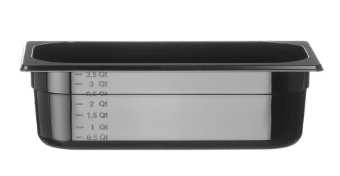 Pojemnik GN 1/3 COOL, HENDI, COOL, GN 1/3, 3,8L, czarny, 325x176x(H)100mm