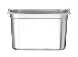 Pojemnik GN 1/3 z chowanymi uchwytami, HENDI, Profi Line PLUS, GN 1/3, 7,8L, srebrny, 325x176x(H)200mm