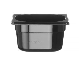 Pojemnik GN 1/6 COOL, HENDI, COOL, GN 1/6, 1,6L, czarny, 176x162x(H)100mm