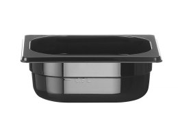 Pojemnik GN 1/6 COOL, HENDI, COOL, GN 1/6, 1L, czarny, 176x162x(H)65mm