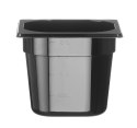 Pojemnik GN 1/6 COOL, HENDI, COOL, GN 1/6, 2,3L, czarny, 176x162x(H)150mm