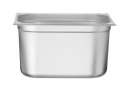 Pojemnik GN 2/3, HENDI, Profi Line PLUS, GN 2/3, 15,5L, srebrny, 354x325x(H)200mm
