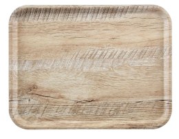 Taca do serwowania Capri, Cambro, jasny dąb, jasne drewno, 370x530mm