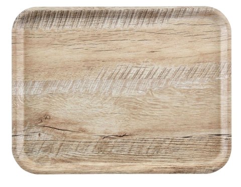 Taca do serwowania Capri, Cambro, jasny dąb, jasne drewno, 370x530mm
