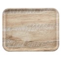 Taca do serwowania Capri, Cambro, jasny dąb, jasne drewno, 370x530mm