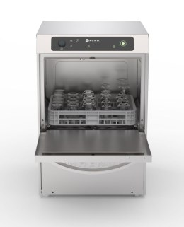 Zmywarka 35x35, sterowana elektronicznie, HENDI, Profi Line, srebrny, 230V/2970W, 423x466x(H)639mm
