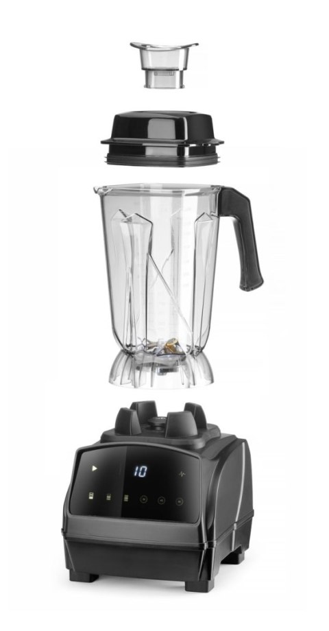 Blender barmański elektroniczny BPA free , HENDI, 2,5L, czarny, 230V/1680W, 220x240x(H)535mm