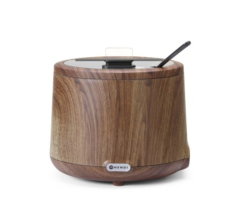 Kociołek do zupy UNIQ, HENDI, designed by Robert Bronwasser, drewno, 230V/500W, ⌀365x(H)325mm