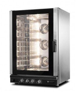 Piec konwekcyjno-parowy PF8410 | 10xGN 1/1 | 10x600x400 mm | manualny | 13,8kW Resto Quality