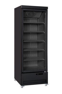 Pionowa zamrażarka ekspozycyjna, Arktic, 288L, czarny, 230V/610W, 680x740x(H)2023mm