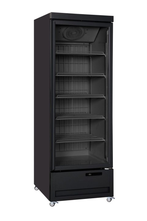 Pionowa zamrażarka ekspozycyjna, Arktic, 288L, czarny, 230V/610W, 680x740x(H)2023mm