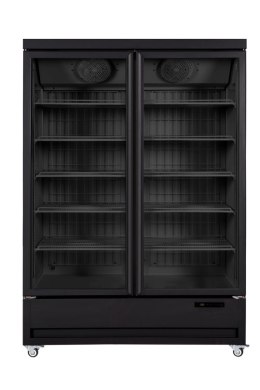 Pionowa zamrażarka ekspozycyjna, Arktic, 655L, czarny, 230V/880W, 1370x740x(H)2023mm