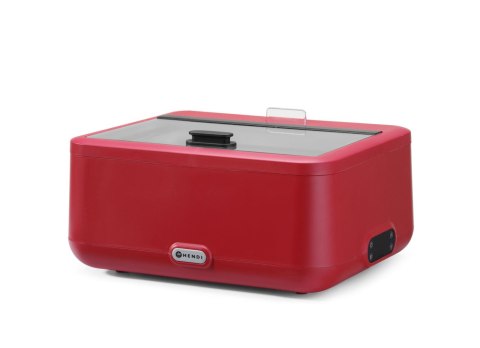 Podgrzewacz elektryczny UNIQ, HENDI, designed by Robert Bronwasser, GN 2/3, czerwony, 230V/500W, 433x403x(H)248mm