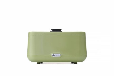 Podgrzewacz elektryczny UNIQ, HENDI, designed by Robert Bronwasser, GN 2/3, zielony, 230V/500W, 433x403x(H)248mm