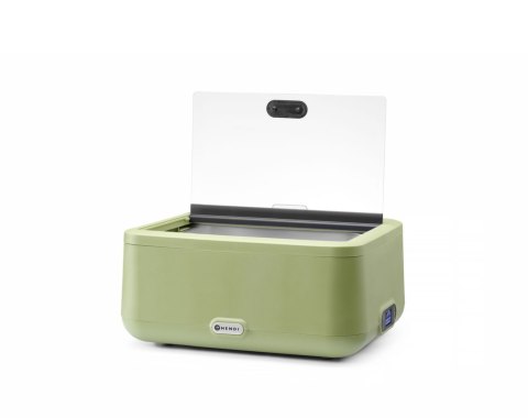 Podgrzewacz elektryczny UNIQ, HENDI, designed by Robert Bronwasser, GN 2/3, zielony, 230V/500W, 433x403x(H)248mm