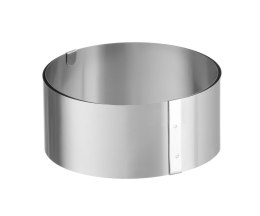 Rant piekarniczo - cukierniczy, okrągły - regulowany, HENDI, srebrny, ⌀320x(H)70mm, Okrągły