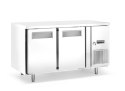Stół chłodniczy 2-drzwiowy z agregatem bocznym, Arktic, Profi Line, Bez tylnego rantu, 215L, 230V/250W, 700x1350x(H)839mm