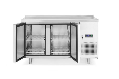 Stół chłodniczy 2-drzwiowy z agregatem bocznym, Arktic, Profi Line, Bez tylnego rantu, 215L, 230V/250W, 700x1350x(H)839mm