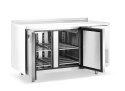 Stół chłodniczy 2-drzwiowy z agregatem bocznym, Arktic, Profi Line, Bez tylnego rantu, 215L, 230V/250W, 700x1350x(H)839mm
