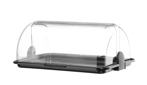 Witrynka Roll top, HENDI, czarny, 465x315x(H)195mm, Prostokątny