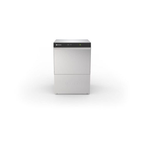 Zmywarka 50x50, sterowana elektronicznie, HENDI, Kitchen Line, srebrny, 400V/6400W, 565x610x(H)825mm