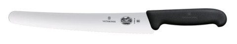 Victorinox Fibrox Nóż cukierniczy, ząbkowany, 26 cm, czarny Hendi