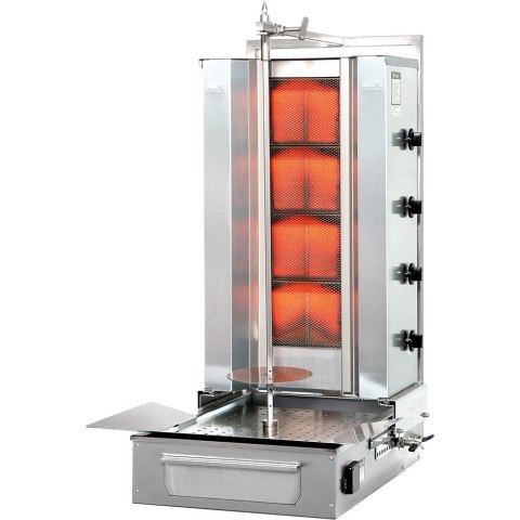 Gyros, kebab gazowy, F GD 4, P 14 KW, G 20 Potis